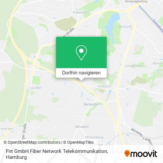 Fnt GmbH Fiber Network Telekommunikation Karte