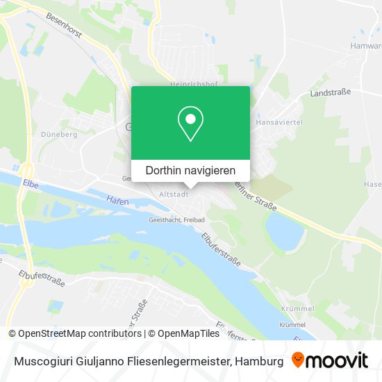 Muscogiuri Giuljanno Fliesenlegermeister Karte