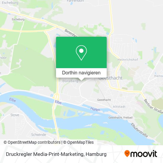 Druckregler Media-Print-Marketing Karte