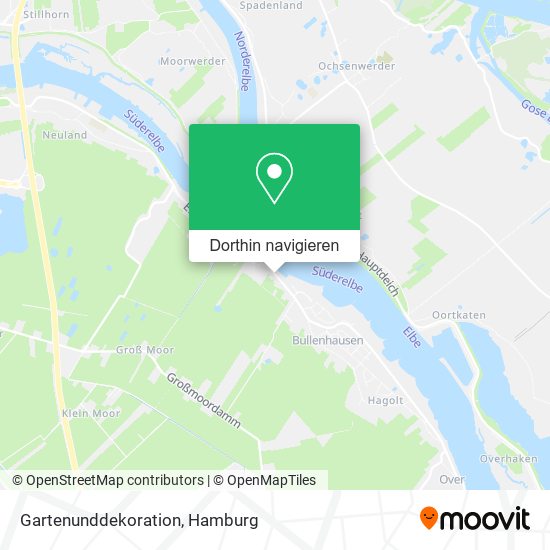 Gartenunddekoration Karte