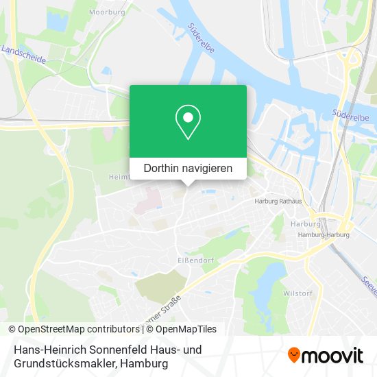 Hans-Heinrich Sonnenfeld Haus- und Grundstücksmakler Karte