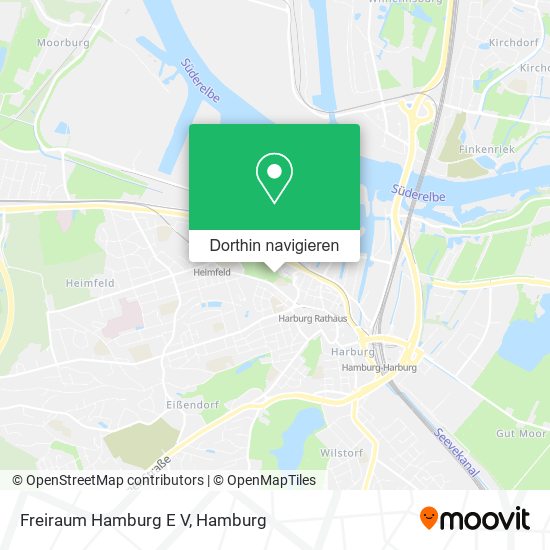 Freiraum Hamburg E V Karte