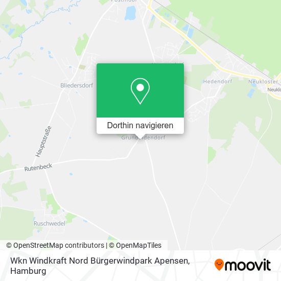 Wkn Windkraft Nord Bürgerwindpark Apensen Karte