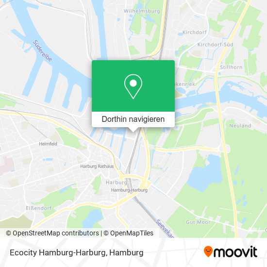 Ecocity Hamburg-Harburg Karte