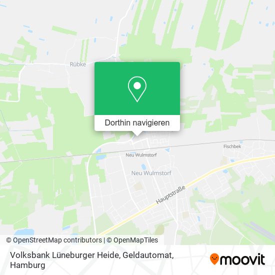 Volksbank Lüneburger Heide, Geldautomat Karte