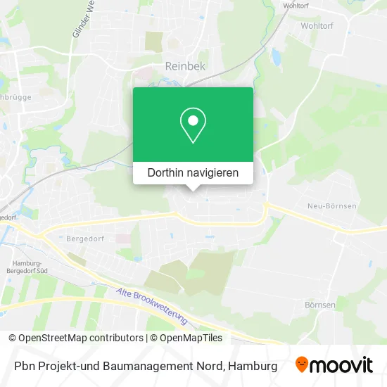 Pbn Projekt-und Baumanagement Nord Karte
