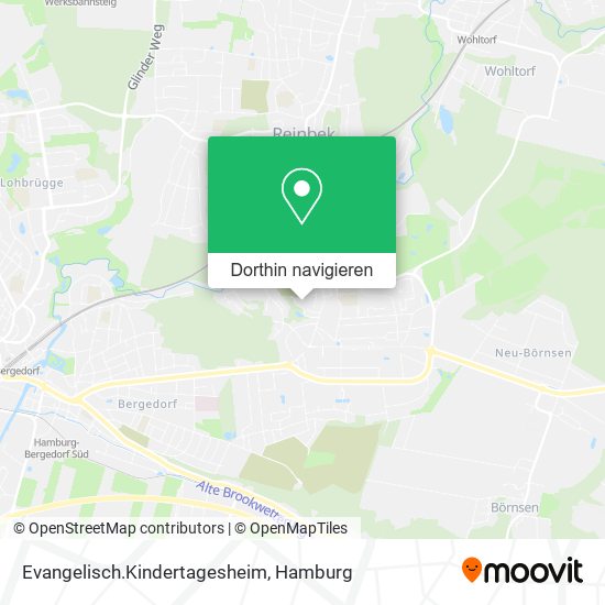 Evangelisch.Kindertagesheim Karte