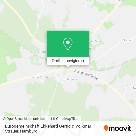 Bürogemeinschaft Ekkehard Gertig & Volkmar Strauer Karte