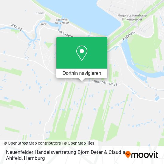 Neuenfelder Handelsvertretung Björn Deter & Claudia Ahlfeld Karte