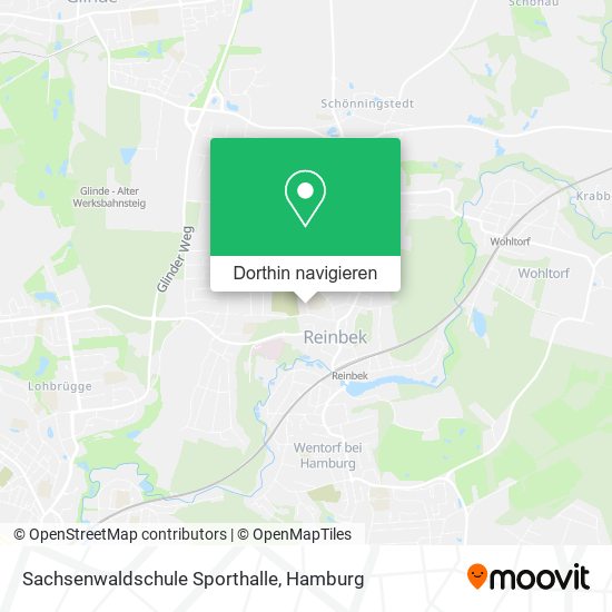 Sachsenwaldschule Sporthalle Karte