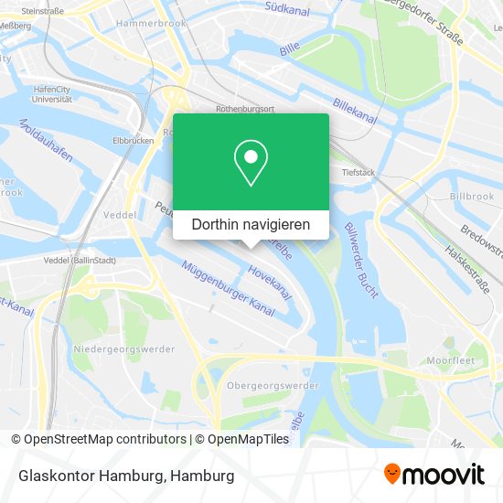 Glaskontor Hamburg Karte