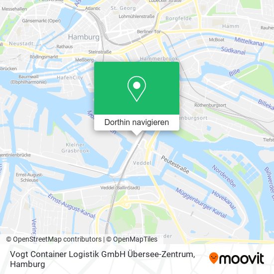 Vogt Container Logistik GmbH Übersee-Zentrum Karte