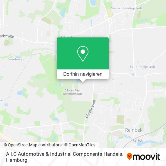 A.I.C Automotive & Industrial Components Handels Karte