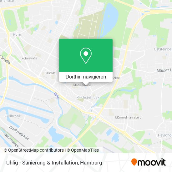 Uhlig - Sanierung & Installation Karte