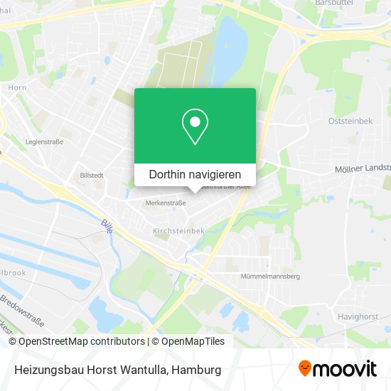 Heizungsbau Horst Wantulla Karte