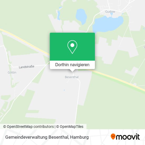 Gemeindeverwaltung Besenthal Karte