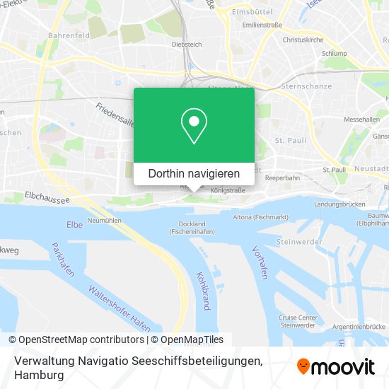 Verwaltung Navigatio Seeschiffsbeteiligungen Karte