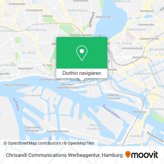 Chrisandi Communications Werbeagentur Karte