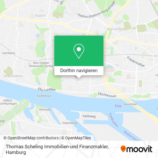 Thomas Scheling Immobilien-und Finanzmakler Karte