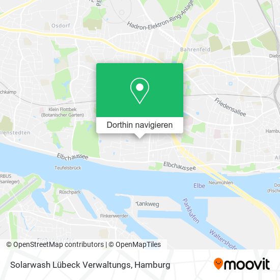 Solarwash Lübeck Verwaltungs Karte