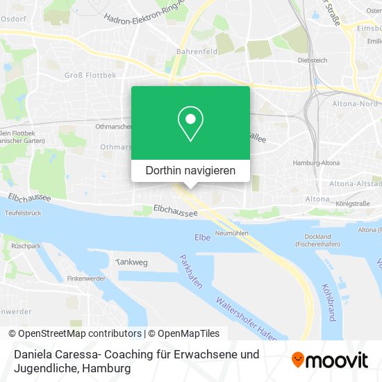 Daniela Caressa- Coaching für Erwachsene und Jugendliche Karte