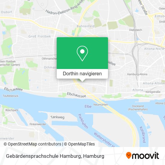 Gebärdensprachschule Hamburg Karte