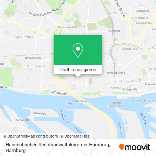 Hanseatischen Rechtsanwaltskammer Hamburg Karte