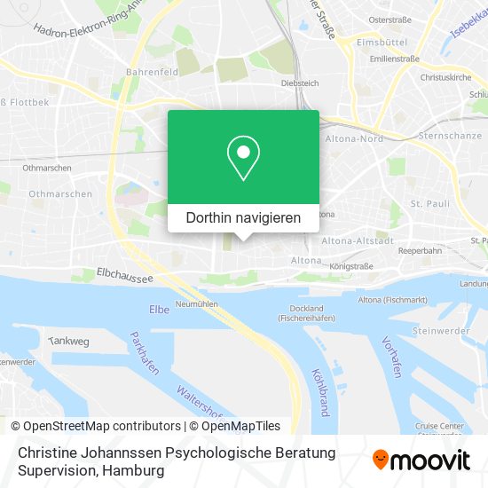 Christine Johannssen Psychologische Beratung Supervision Karte