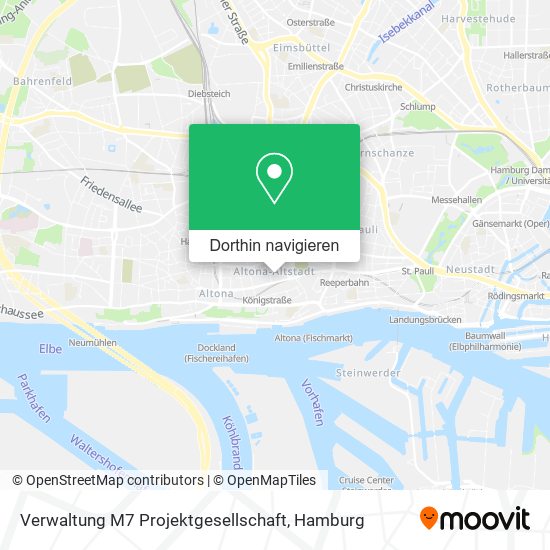 Verwaltung M7 Projektgesellschaft Karte