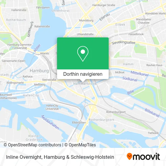 Inline Overnight Karte