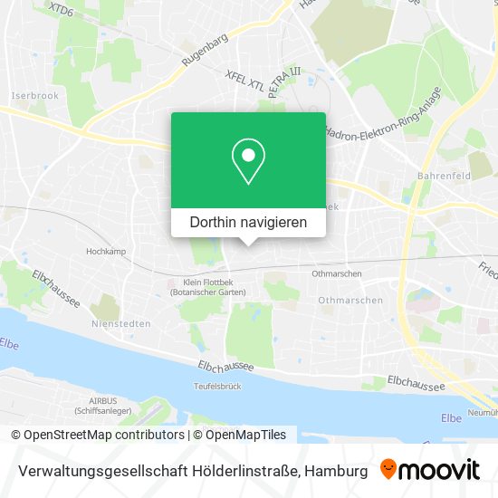 Verwaltungsgesellschaft Hölderlinstraße Karte