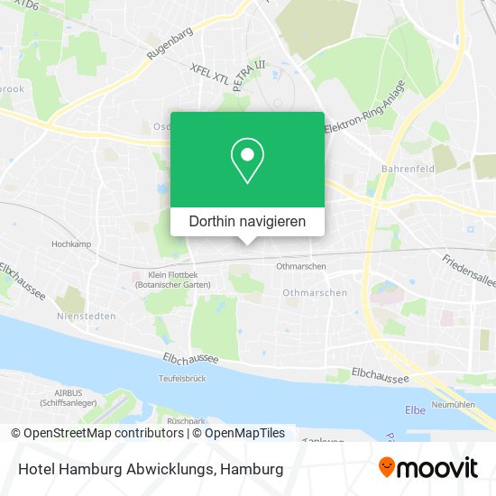 Hotel Hamburg Abwicklungs Karte