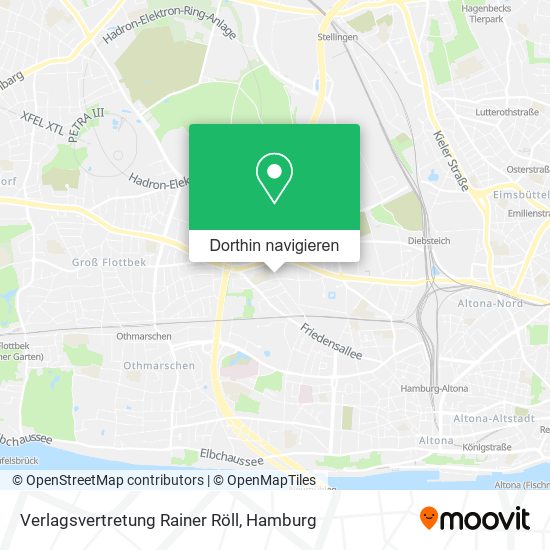 Verlagsvertretung Rainer Röll Karte