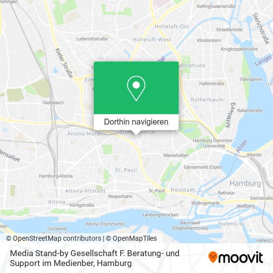 Media Stand-by Gesellschaft F. Beratung- und Support im Medienber Karte