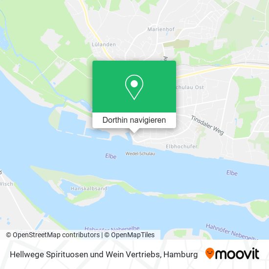 Hellwege Spirituosen und Wein Vertriebs Karte