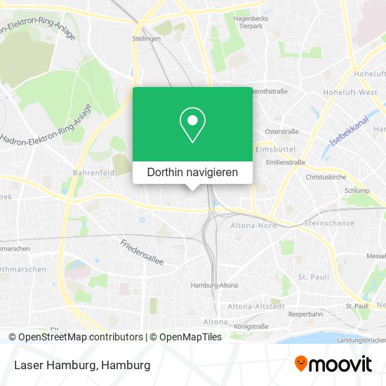 Laser Hamburg Karte