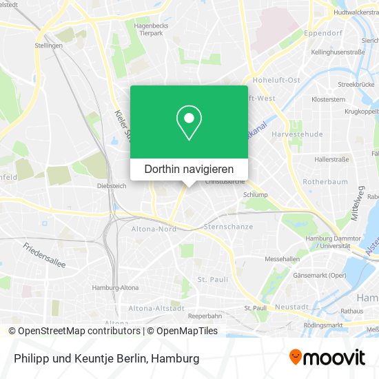 Philipp und Keuntje Berlin Karte