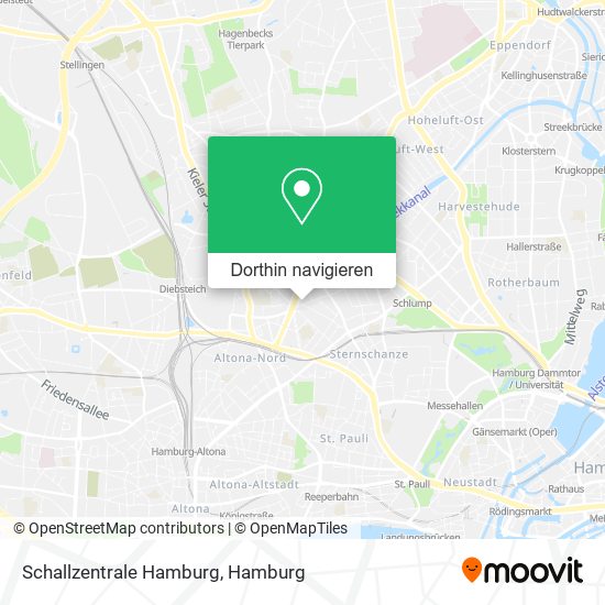 Schallzentrale Hamburg Karte