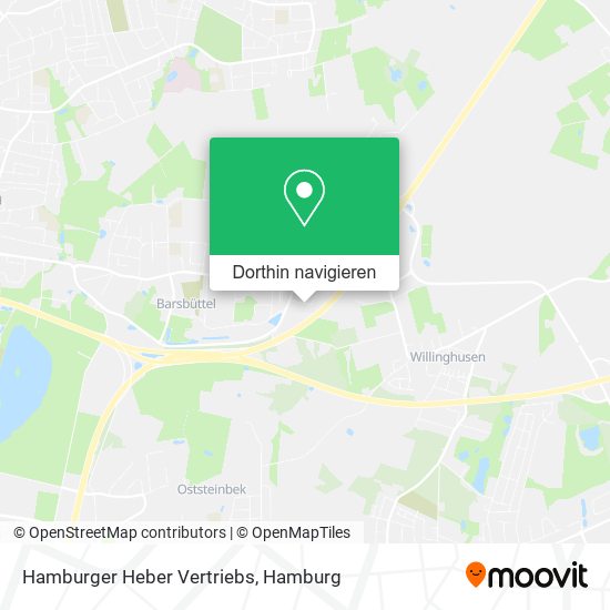 Hamburger Heber Vertriebs Karte