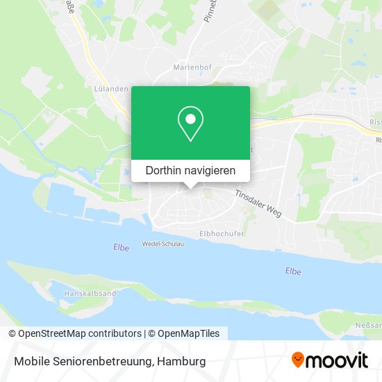 Mobile Seniorenbetreuung Karte