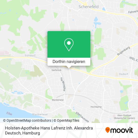 Holsten-Apotheke Hans Lafrenz Inh. Alexandra Deutsch Karte