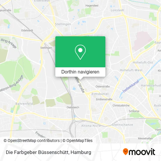Die Farbgeber Büssenschütt Karte