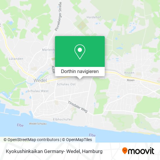 Kyokushinkaikan Germany- Wedel Karte