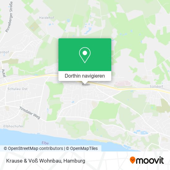 Krause & Voß Wohnbau Karte