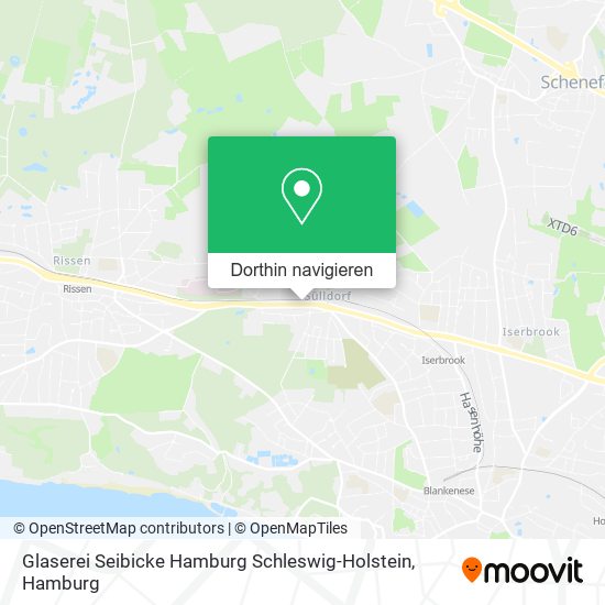 Glaserei Seibicke Hamburg Schleswig-Holstein Karte