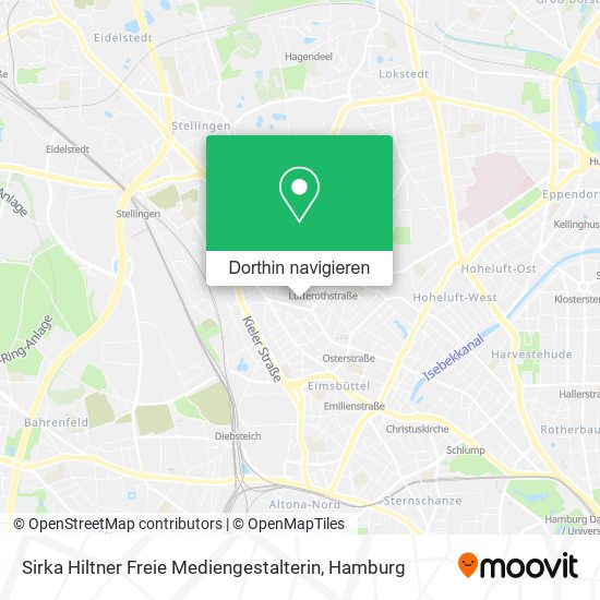 Sirka Hiltner Freie Mediengestalterin Karte