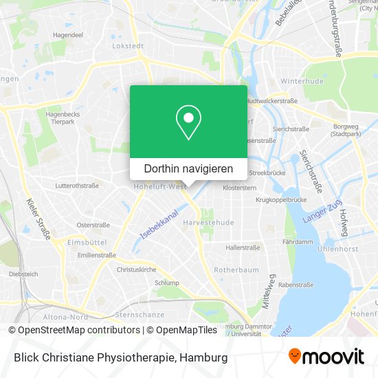 Blick Christiane Physiotherapie Karte