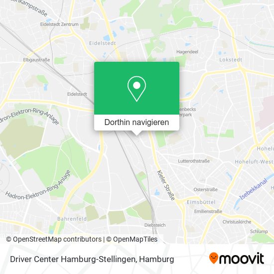 Driver Center Hamburg-Stellingen Karte