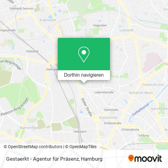 Gestaerkt - Agentur für Präsenz Karte