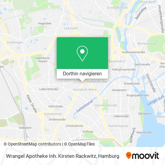 Wrangel Apotheke Inh. Kirsten Rackwitz Karte